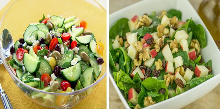 2 recettes de salades dont vous allez tomber amoureux !