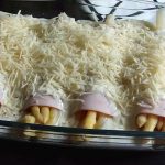 Asperges au jambon et béchamel