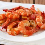 Crevettes à l’ail