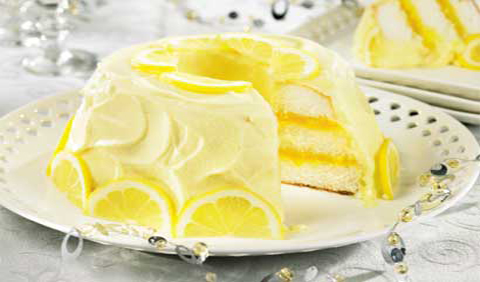 Gâteau chiffon au citron