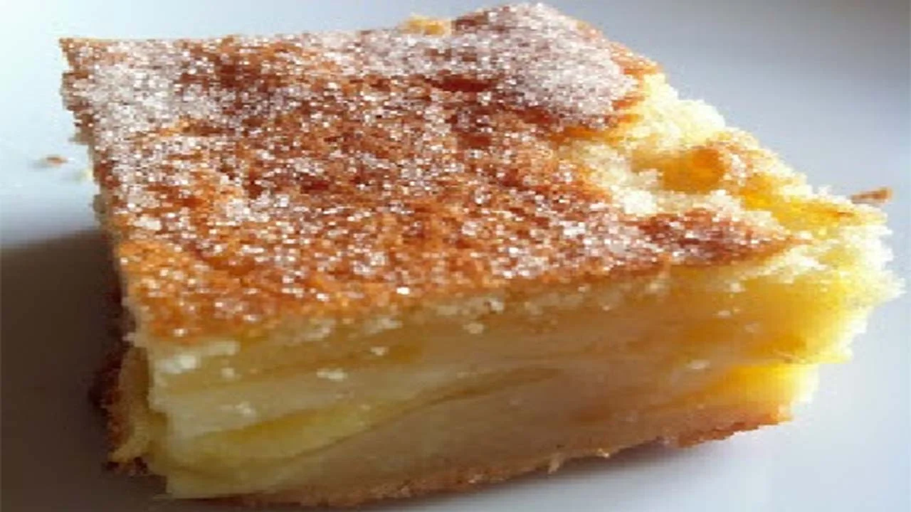 Gâteau flan alsacien aux pommes