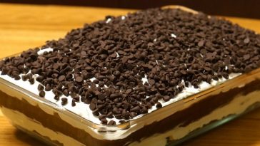 Lasagne au chocolat