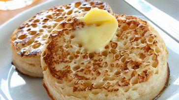 Le fameux crêpes "Crumpets" facile et rapide