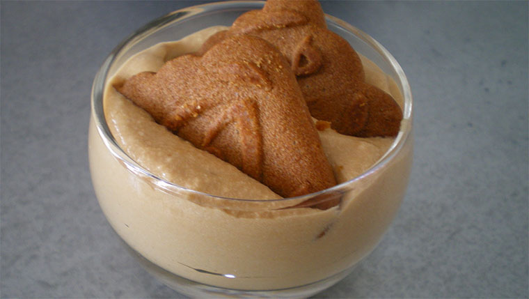 Mousse aux speculoos