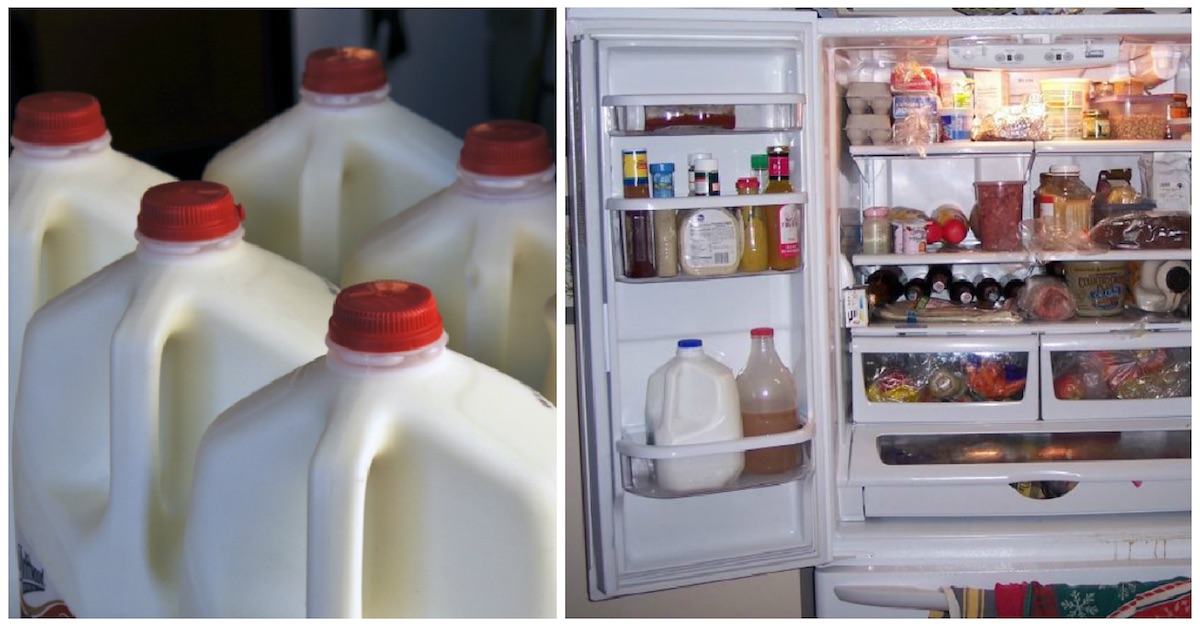 Ne conservez Jamais votre lait dans la porte du réfrigérateur ! Voici Pourquoi …