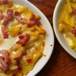 Oeufs cocotte façon carbonara