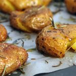 Pommes de terre écrasées croustillantes