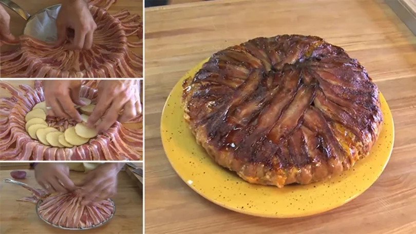 Recette de tarte au bacon sera « dévorée » en un clin d’œil !