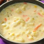 Soupe crémeuse au chou-fleur