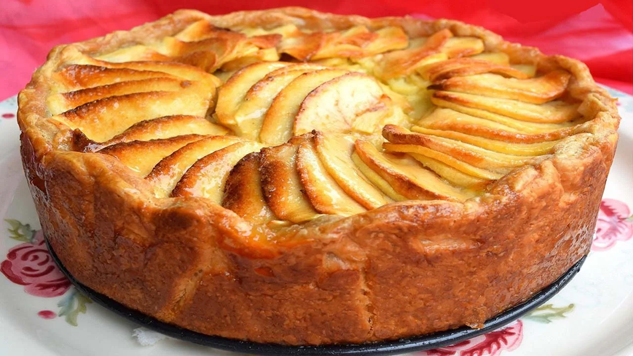 Tarte aux pommes de grand-mère