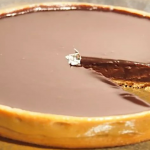 Tarte choco / crunch caramel