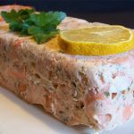 Terrine de crevettes et saumon fumé