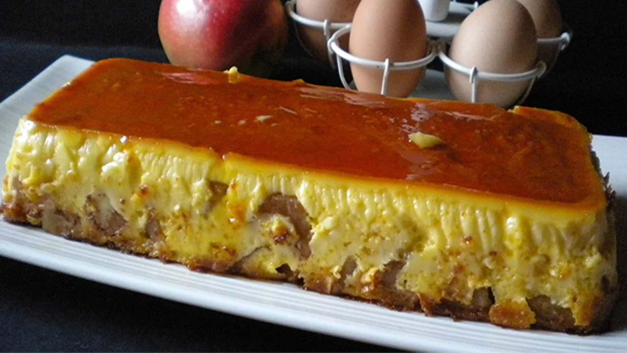 Terrine de pommes au caramel