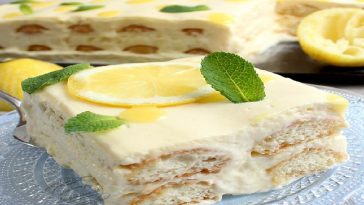 Tiramisu au citron