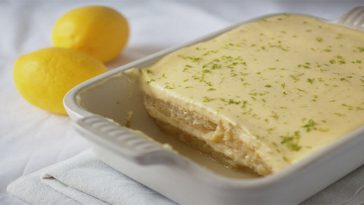 Tiramisu au citron (Limonemisu)