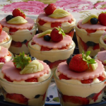 Verrines façon fraisier (légères)