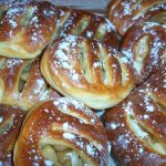 Brioche des jalousies aux pommes