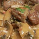 joues de porc aux champignons...c'est trop bon!!!