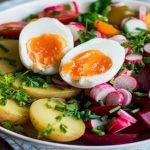 Salade complet : Oeuf, Betterave, Pomme de Terre