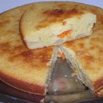 Gâteau poire et abricot