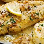 Casserole de poulet crémeux ail et citron