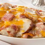 Gratin de pommes de terre et de jambon