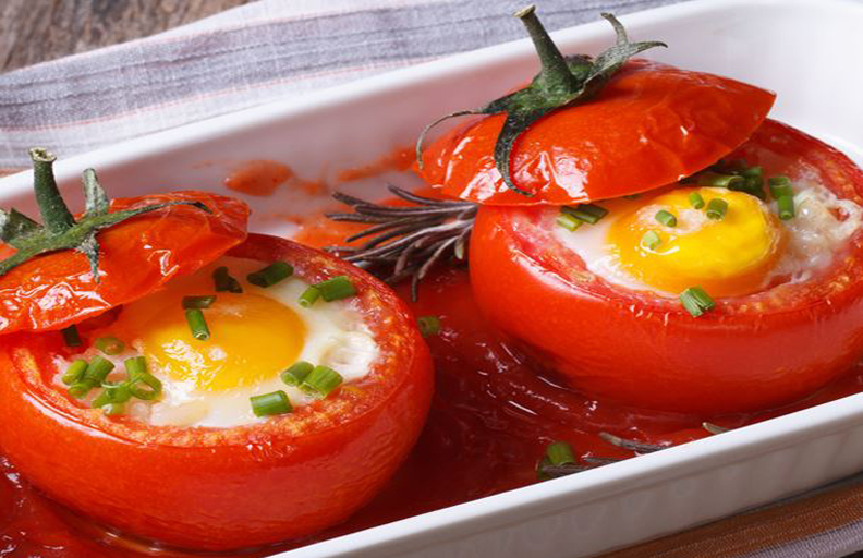 Oeuf cocotte tomate