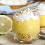 Tarte au citron meringuée en verrine