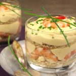 Tiramisu aux crevettes roses