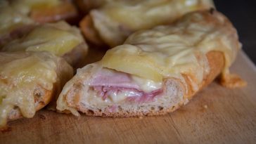 Baguette raclette