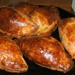 Chaussons feuilleté foie gras et confiture de figue