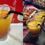 Cocktail de noël à la fleur d'oranger et sa pointe de cannelle