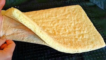 Génoise pour bûche de noël