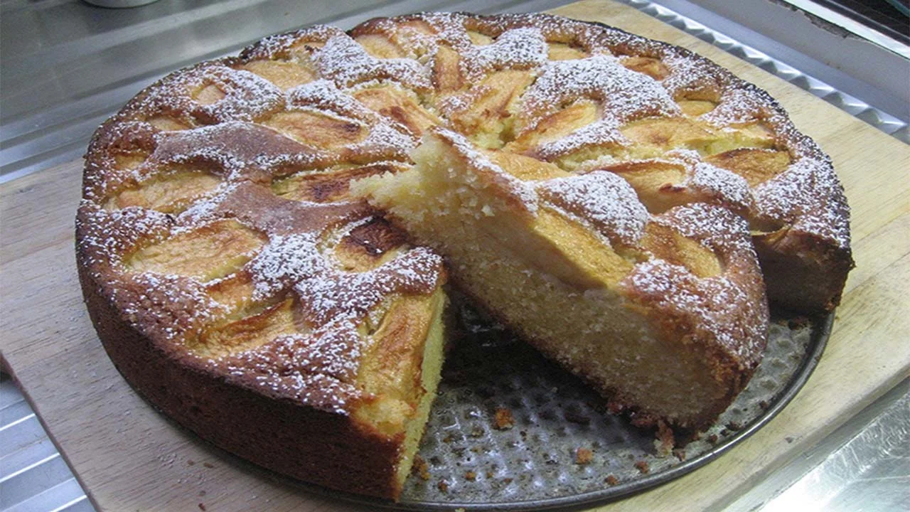 Gâteau aux pommes de grand-mère