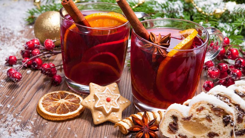 Le célèbre vin chaud, tradition de Noël