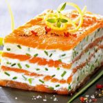 Le Mille-Feuille de saumon fumé au mascarpone