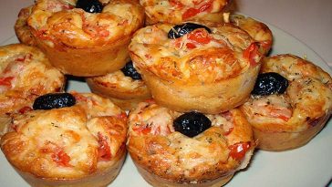 Muffins salés façon pizza