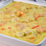 Noix de Saint-Jacques à la crème et au curry