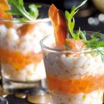 Tartare de Saint Jacques aux œufs de saumon