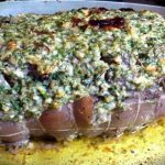 Un bon rôti de boeuf à l'ail