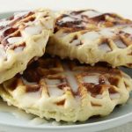 Gaufres façon brioches à la cannelle