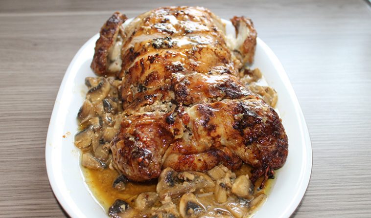 Rôti De Poulet Désossé Au Four