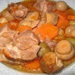 Un bon plat Sauté de porc en ragoût
