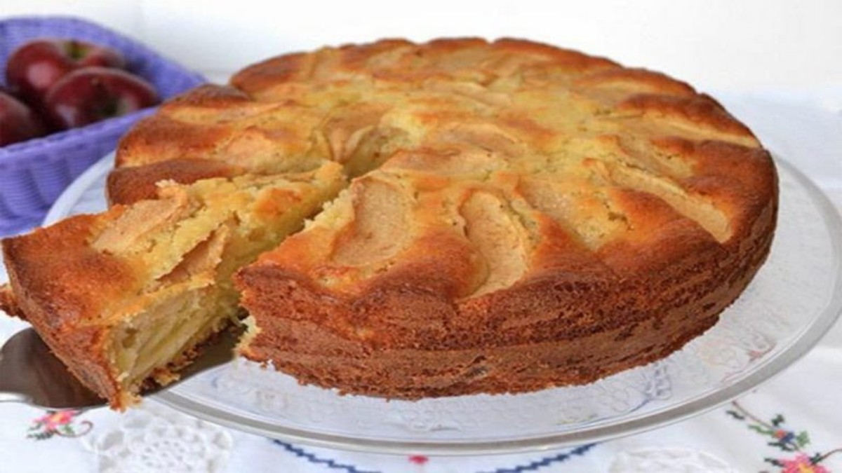 La tarte aux pommes légère et facile a préparer