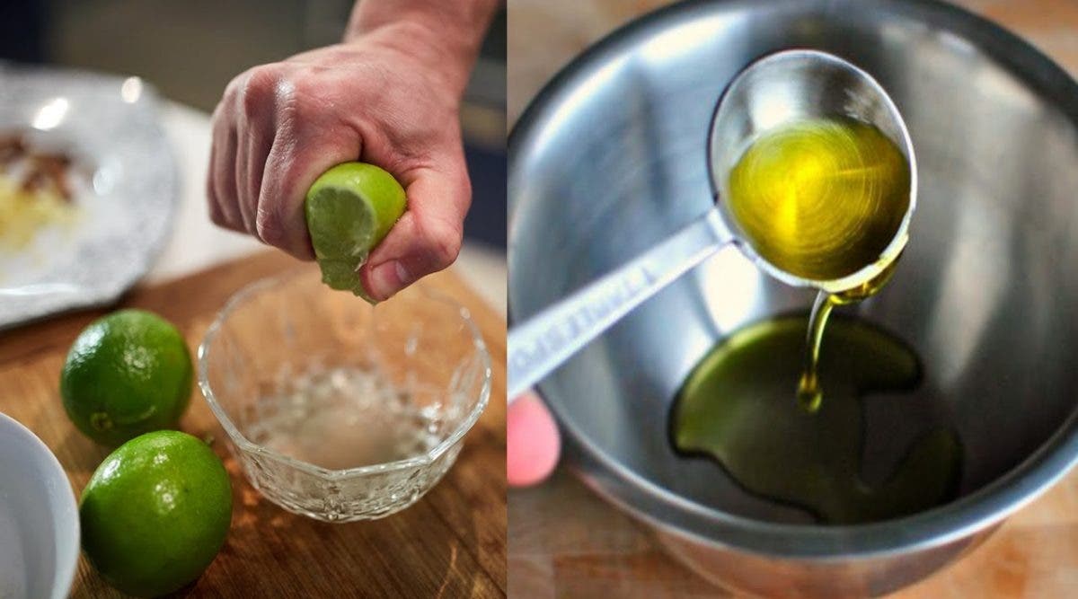 Remède à base d’huile d’olive et de citron