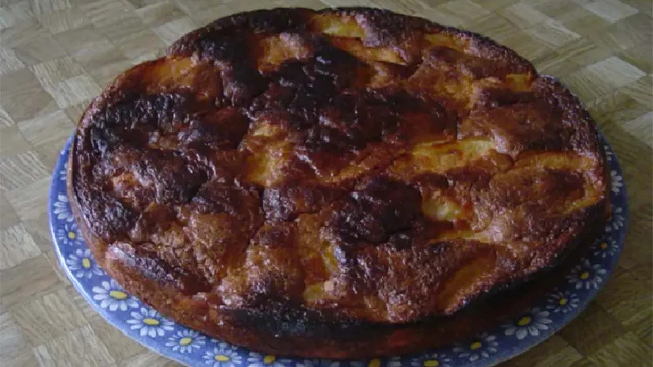 Gâteau fondant aux pommes vraiment délicieux