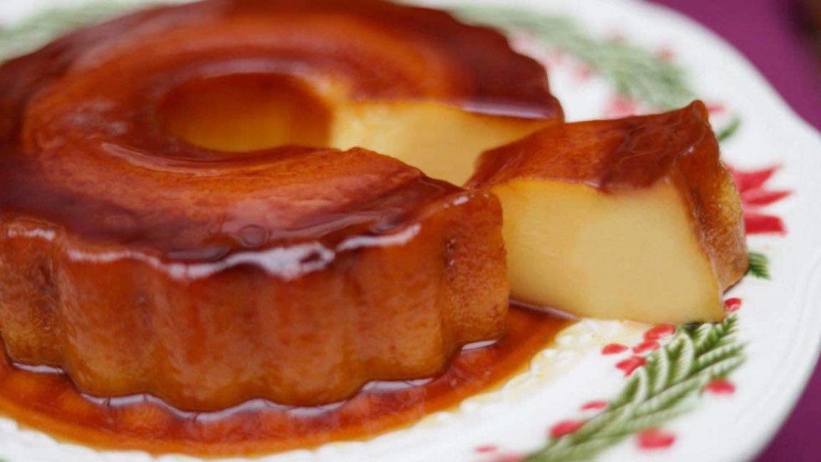 Pudding à l’orange et au caramel