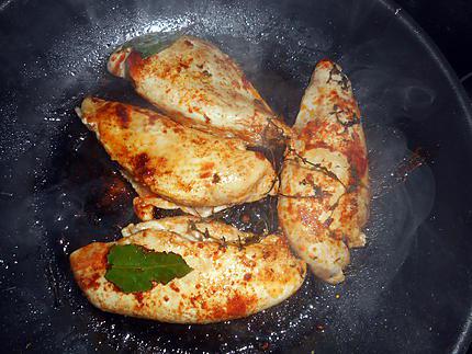 Filets de poulet au paprika facile à faire
