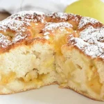 Gâteau aux pommes léger à la confiture de 180 calories