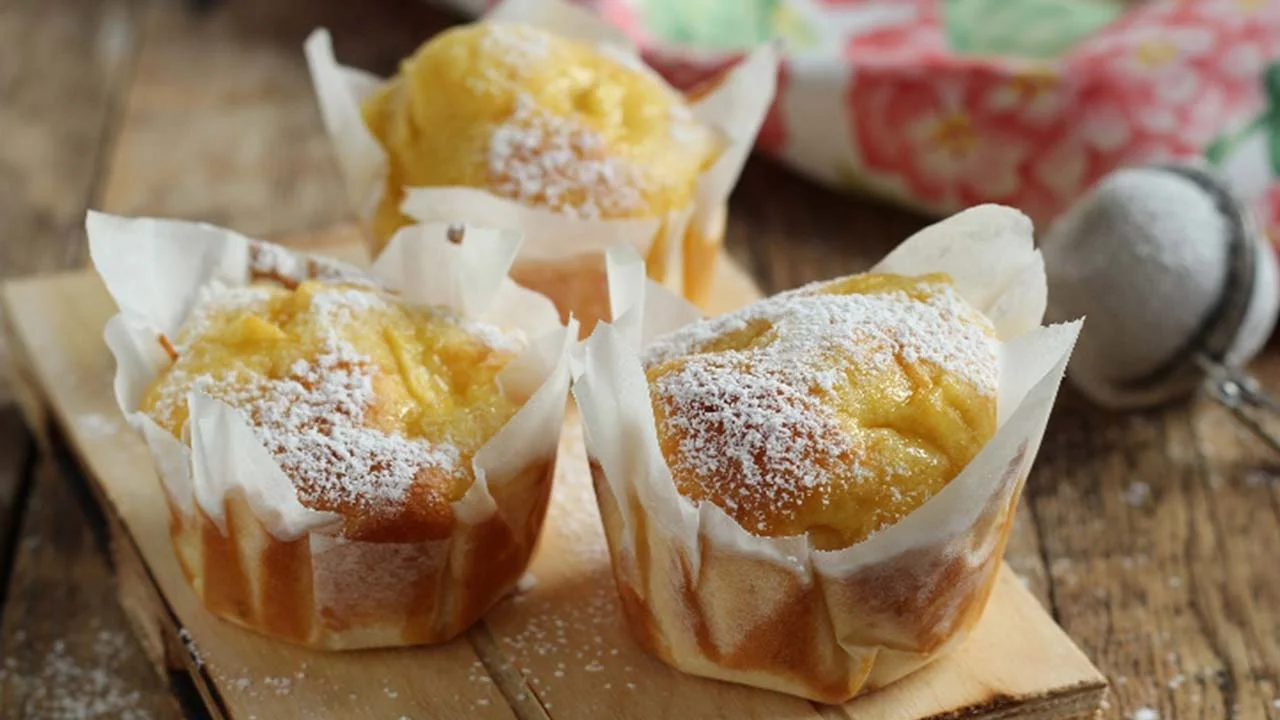 Muffins aux pommes et yogourt sans beurre ni huile